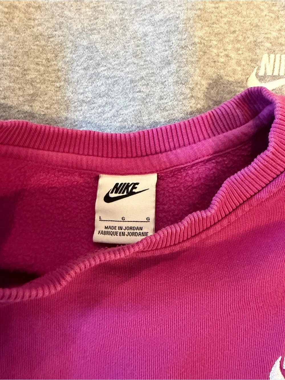 Nike three crewneck